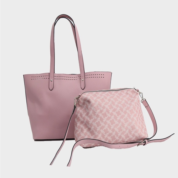 NWT FRENCH CONNECTION TALIA TOTE - Light Pink - Picture 2 of 6